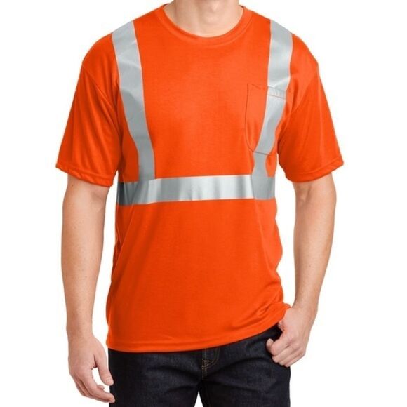 Corner Stone Orange safety shirt - Picture 1 of 11